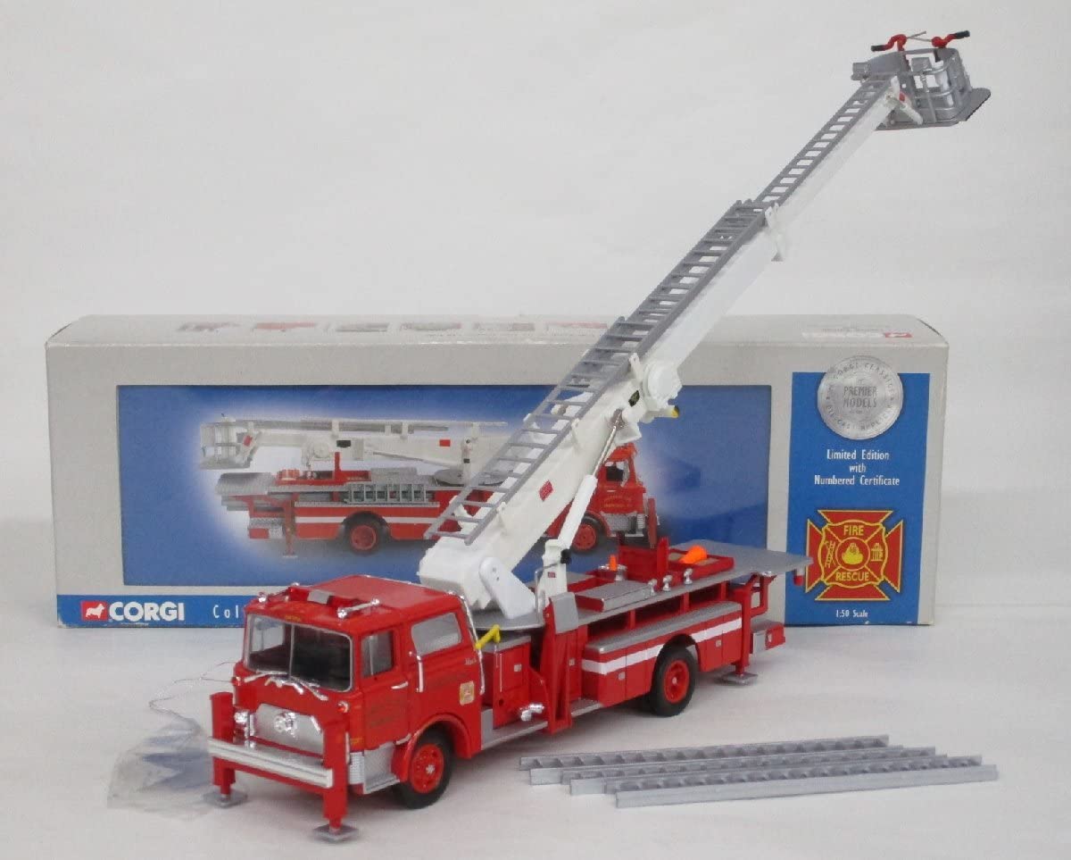 Amazon.co.jp: CORGI 1/50 53801 MACK CF TOWER LADDER Allentown PA